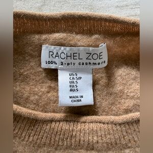 Rachel Zoe Women's Camel Cashmere Sweater